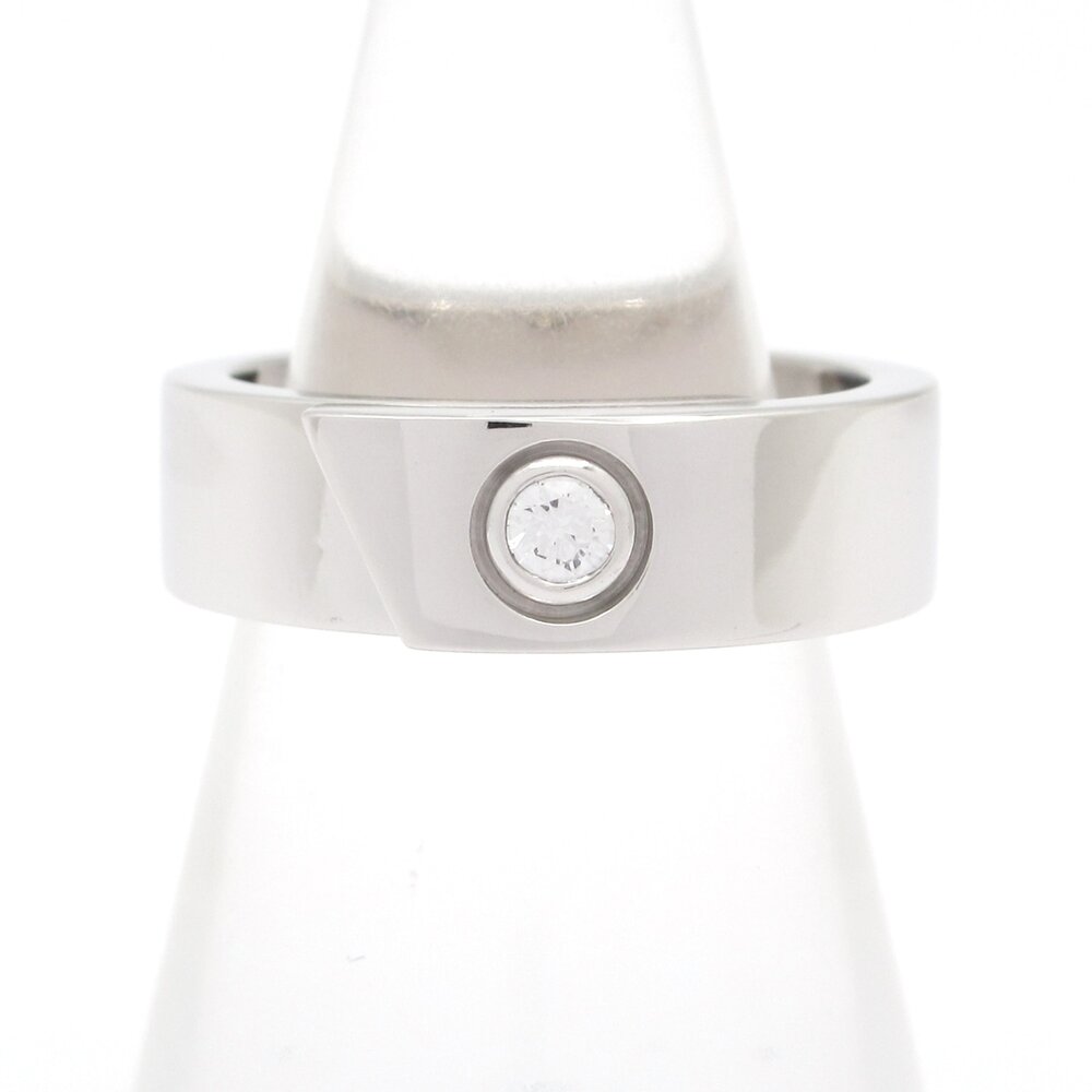 Cartier Anniversary Ring Ring 18K White Gold Diamond